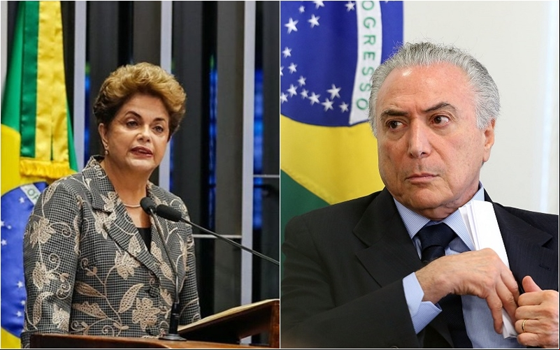 Dilma Rousseff e Michel Temer