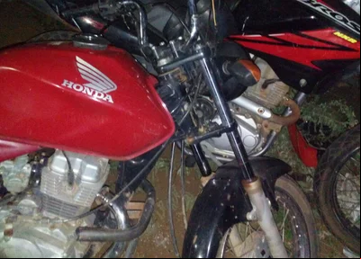 Motos apreendidas