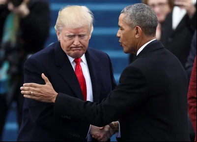 Donald Trump e Barack Obama