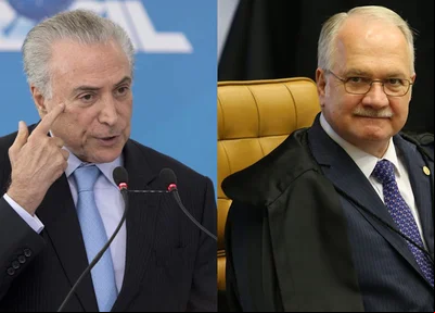 Michel Temer e Edson Fachin