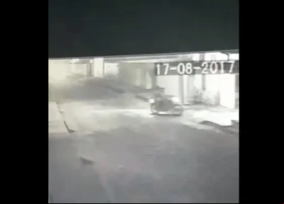 Imagem registra ação criminosa contra policial
