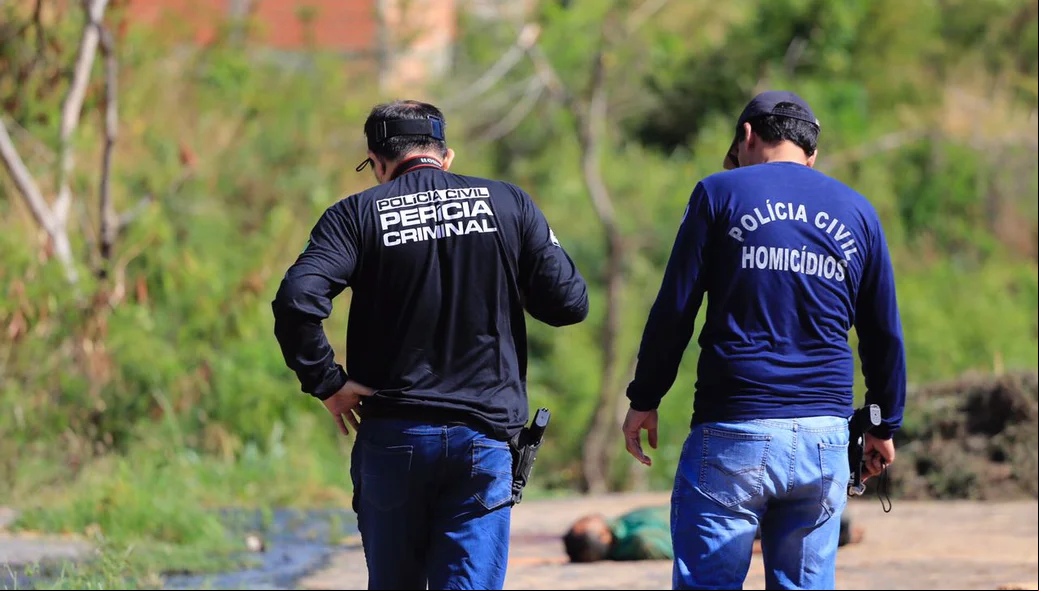 Perícia Criminal esteve no local
