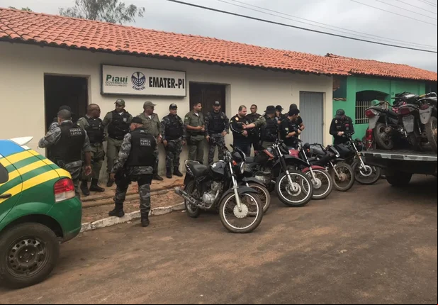 Polícia apreende 26 motocicletas roubadas em Sebastião Leal