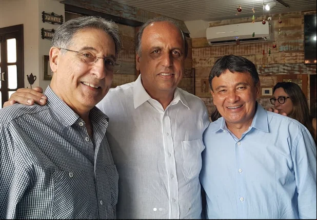 Fernando Pimentel, Luiz Fernando Pezão e Wellington Dias