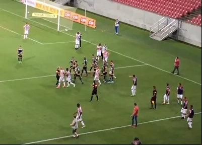 Confusão na partida