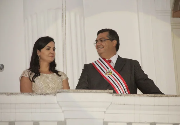 Flávio Dino e Daniele Lima