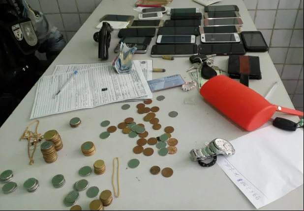 Presos acusados de roubo em Teresina Piauí