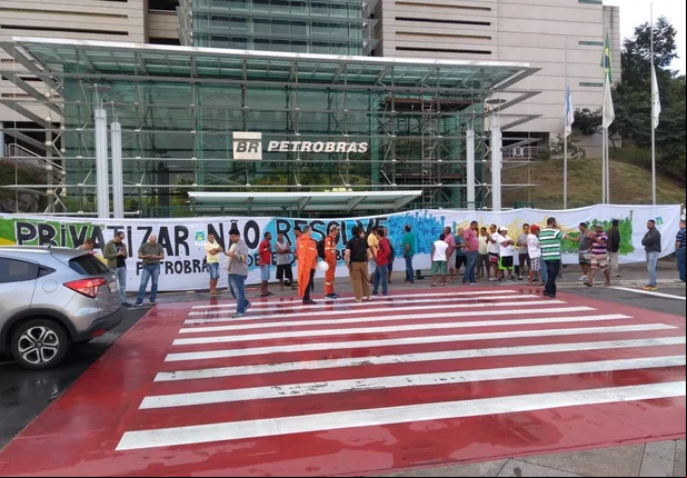 Manifestação petroleiros