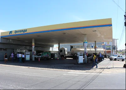 Posto Bola localizado em frente ao Detran-PI