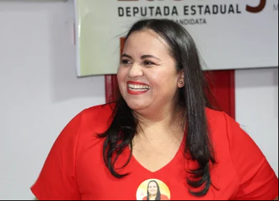 Elisângela Moura, candidata a deputada estadual