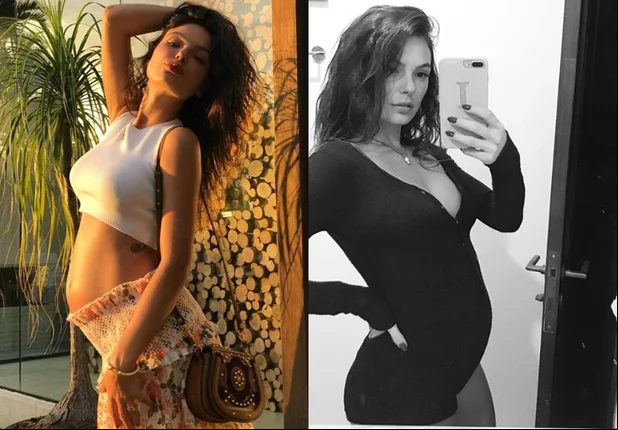 Isis Valverde exibe barriga