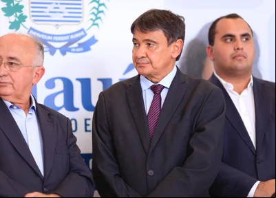 Júlio César, Wellington Dias e Georgiano Neto