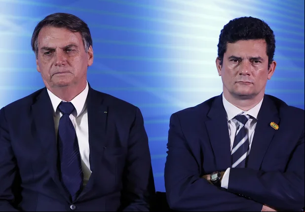 Jair Bolsonaro e Sérgio Moro
