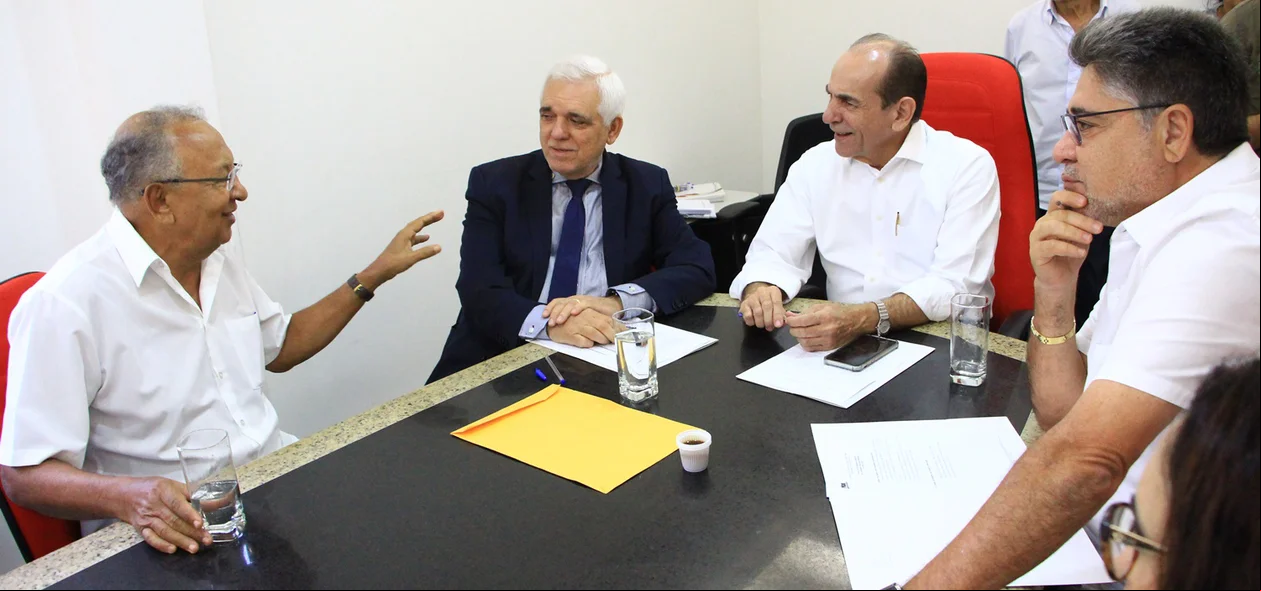 Dr. Pessoa, Themístocles Filho, Marcelo Castro e João Mádison