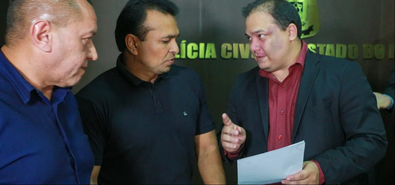 Fábio Abreu participou da reunião na Delegacia Geral 