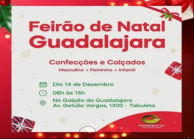 Feirão de natal Guadalajara