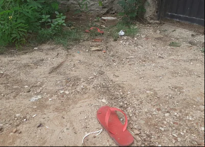 Local em que o corpo foi encontrado no bairro São João