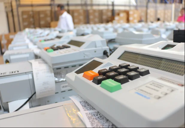 Biometria eletrônica das novas urnas 