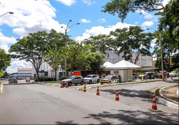 Fiscalização na Ponte Metálica entre Teresina e Timon