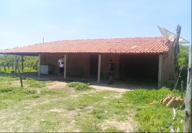 Local em que a vítima foi encontrada morta