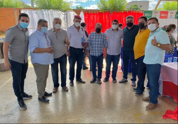 Deputado João Mádison inaugura obras com Wellington Dias e Rafael