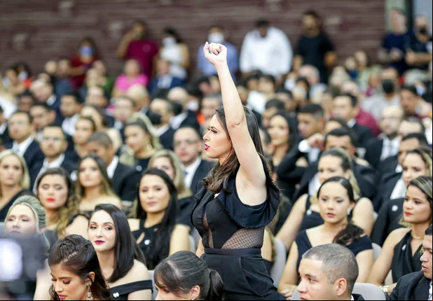 Solenidade de formatura de agentes, peritos e escrivães