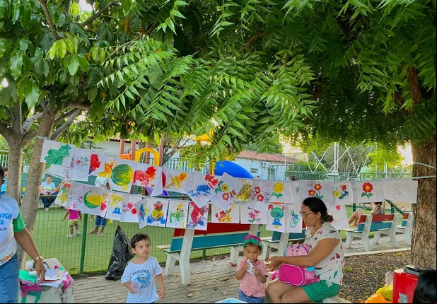 Prefeitura de Esperantina realiza ação “Projeto Arte e Brincar”