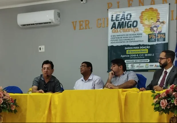 III Edição da campanha Leão Amigo da Criança é lançada em Esperantina