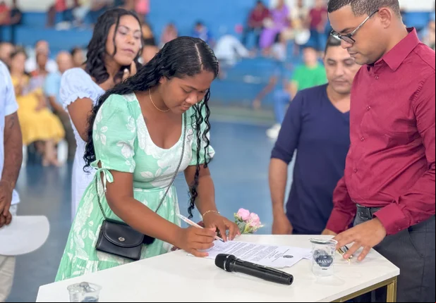 Prefeitura de Miguel Alves realiza primeiro Casamento Comunitário
