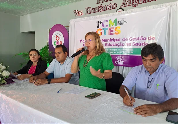 São João do Arraial realiza Conferência de Gestão e Educação na Saúde