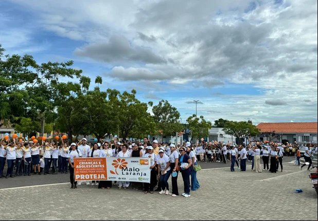 Caminhada do Maio Laranja reforça ações para combate ao abuso infantil