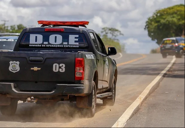 Assaltante de banco é morto a tiros pela polícia em Teresina