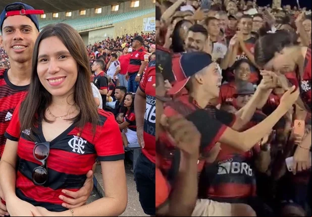 Conheça o casal que protagonizou pedido de casamento no Albertão